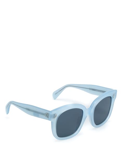 celine sunglasses blue frame|Celine sunglasses on sale.